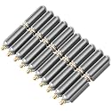 Zonon 10 Pcs 4 Inch Weld on Hinges Bullet Barrel Weldable Hinges, Zerk