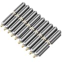 Zonon 10 Pcs 5 Inch Weld on Hinges Bullet Barrel Weldable Hinges, Zerk