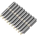 Zonon 10 Pcs 7 Inch Weld on Hinges Bullet Barrel Weldable Hinges, Zerk