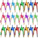 Zonon 100 Pcs Student Math Geometry Compass Bulk 6 Inch Drawing Tool Set