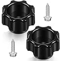 Zonon 2 Sets Outdoor Faucet Handle Kit Black