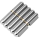 Zonon 5 Pcs 7 Inch Weld on Hinges Bullet Barrel Weldable Hinges, No Zerk