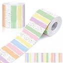 Zonon Classroom Bulletin Board Border Stripe 65 Ft,Pastel