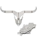 Zonon Welding Practice Kit, 201 Carbon Steel Metal Art Project, Bull Head