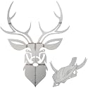Zonon Welding Practice Kit, 201 Carbon Steel Metal Art Project, Elk Head
