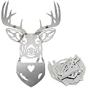 Zonon Welding Practice Kit, 201 Carbon Steel Metal Art Project,Deer Head