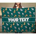 Zoo Animal Kids Throw Blanket - Custom Personalized Fleece, 30x40 in