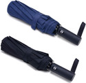 zoobe Auto open close umbrella Black and Blue(PACK OF 2) Umbrella