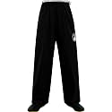 ZooBoo Chenjiagou Taichi Lantern Pants - Practice Uniforms Tai chi Clothing Black Cotton Cloth Martial Arts Practice Pants
