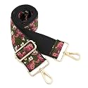 ZOOEASS Wide Shoulder Strap Adjustable Replacement Belt Crossbody Canvas Bag Handbag