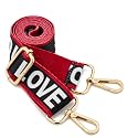 ZOOEASS Wide Shoulder Strap Adjustable Replacement Belt Crossbody Canvas Bag Handbag