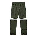 Zoofly Boys Kids Cargo Hiking Pants, Tactical Rain Scout Convertible