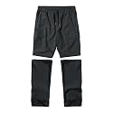 Zoofly Boys Kids Cargo Hiking Pants, Tactical Rain Scout Convertible