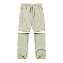 Zoofly Boys Kids Cargo Hiking Pants, Tactical Rain Scout Convertible
