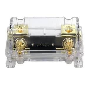zookoto 250a fuse holdercar stereo audio inline anl fuse holder 0 2 4 gauge in out with 250 amp fuse