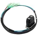 ZOOKOTO Trim &amp; Tilt Switch Remote Control Remote Assembly for Yamaha Outboard Motors 703-82563-02-00 703-82563-01-00 703-82563-02 703-82563-01