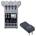 Zoom PodTrak P4 Portable Multitrack Podcast Recorder with Zoom BTA-2 Bluetooth Adapter for PodTrak Series