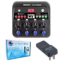 Zoom PodTrak P4next Audio Interface with BTA-2 Bluetooth Adapter and StreamEye PDM-3 Podcast Equipment Bundle