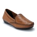 Zoom Shoes Genuine Burnished Leather Brogue Bellies