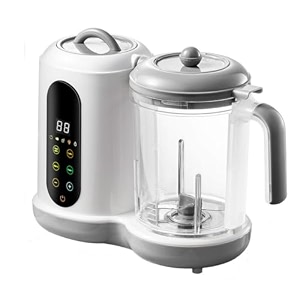 zoomella digital display baby puree maker touch controls infant puree steamer blender for kitchen uk plugfood grinders amp blendersbaby