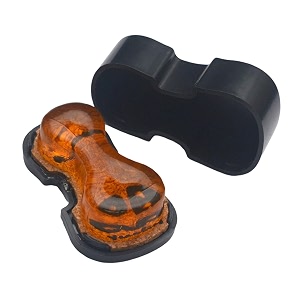 zoomella violin rosin portable for violin viola cello bows professional musician gift black case
