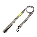 Zoomiez Printed Dog Leash/Lead with Comfortable Padded Handle, 4 Ft with Heavy Duty Slide Locking Hook (L, Bolt)