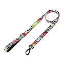 Zoomiez Printed Dog Leash/Lead with Comfortable Padded Handle, 4 Ft with Heavy Duty Slide Locking Hook (S, Drip)
