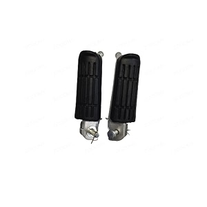 front foot restpegs  aluminium alloy  rubber black amp silver compatible with yamaha fzs-fi v3