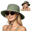 ZOORON Sun Hats for Women Men Fishing Hat UPF 50+ Wide Brim Bucket Hat