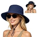 ZOORON Sun Hats for Women Men Fishing Hat UPF 50+ Wide Brim Bucket Hat