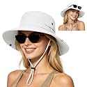 ZOORON Sun Hats for Women Men Fishing Hat UPF 50+ Wide Brim Bucket Hat