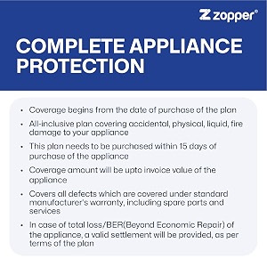 zopper 2 year complete appliance protection for air conditioner between inr 10001 to 30000 email delivery no physical product
