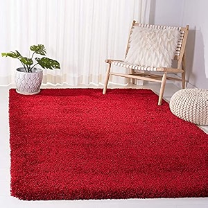 super soft microfiber abstract kitchen designer anti slip kitchen runner rug microfiber premium runner shaggy carpet 4 x 6 feet_red
