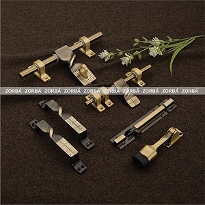 zorba door fittings kit door accessories kit door kit set 1 aldrop 1 latch 2 handles 1 tower bolt and 1 door stopper finish  antique brass aluminium door handle rope antique