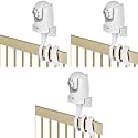 ZORBES® Baby Monitor Stand Baby Camera Stand Flexible Baby Monitor Stand Fits Infant Optics DXR 8 and DXR-8 Pro and Other Baby Monitors, can be Fixed to The Crib Frame or Furniture (Stand only)