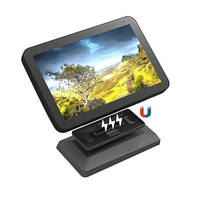 base stand for echo show 8 1st 2nd gen desktop holder for amazon echo show 8 adjustable angle magnetic holder for smart home monitor amazon echo show 8 accessoriesstand only