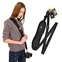ZORBES Camera Shoulder Strap for DSLR Mirrorless, Pockets, Adjustable