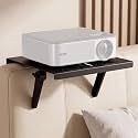 ZORBES Metal Projector Stand Wall Mount No-Drill Ventilated Adjustable