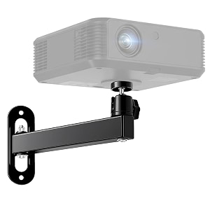 zorbes projector stand wall and ceiling mount 360 rotation for home office