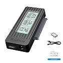 ZORBES SATA to USB 3.0 Hard Drive Reader LCD 16TB HDD SSD External Adapter