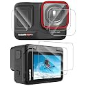 ZORBES® Screen Protector for Insta360 Ace Pro, 3Pcs Tempered Glass Screen Protector & Lens Protector, 9H Hardness Ultra HD Lens Protector LCD Screen Protector for Insta360 Ace Pro, No Insta360 Ace Pro