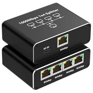 zorbes usb c ethernet hub 4-in-1 1000mbps rj45 lan adapter