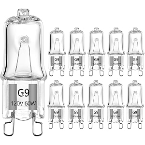 G9 Halogen Bulb 60W JCD 120 Volt