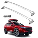 Zorik Silver Roof Rack Cross Bars Compatible with 2023 2024 2025 Honda CR-V with Factory Side Rails, 260lbs Max Load, 2mm Thickened Aviation Aluminum Alloy Roof Rails for Kayak, Canoe, Cargo Carrier