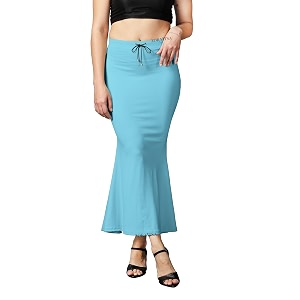 ZORNITSA Cotton Lycra Saree Shapewear Petticoat for