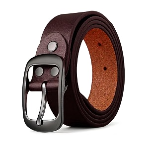 ZORO Mens Genuine Leather Belt for Men