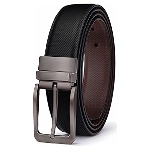 ZORO Mens Vegan Leather Belt for Men