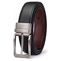 ZORO Men39s Vegan Leather Reversible Black and