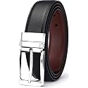 ZORO Men39s Vegan Leather Reversible Black and