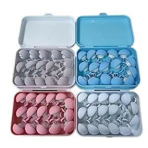 multicolor mushroom shape duvet clips non-slip cover fixator comforter quilt holder with one-key unlock for blanket bed sheet curtain socks mattress covers 8